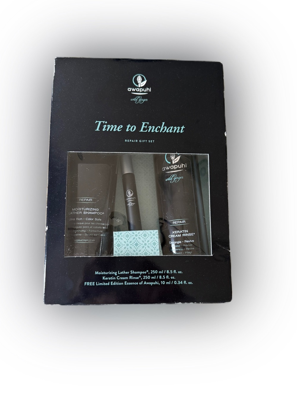 Brand New Paul Mitchell Awapuhi Wild Ginger Time To Enchant Repair Gift Set